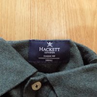 тениска hackett риза блуза фанела потник яка мъжка оригинална спорт S, снимка 4 - Тениски - 41667669