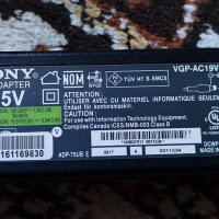 VGP-AC19V37 Зарядно за лаптоп Sony Vaio 19.5 V (3.9A) - 75W, снимка 1 - Части за лаптопи - 35934478