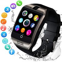 Смарт часовник СИМ слот Q18 , Bluetooth – Smart Watch Q18, Разговори, Facebook, Социални Мрежи и др., снимка 3 - Дамски - 41019995