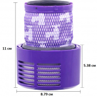 КОД 3656 - Филтър за прахосмукачка Dyson V10 SV12 Cyclone Animal Absolute Hepa , снимка 8 - Други - 36322884