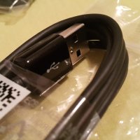 Продавам USB to micro USB data cable 1.5 m черен кабел зарядно компютър данни микро зареждане, снимка 2 - USB кабели - 40227180