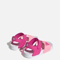 НАМАЛЕНИЕ!!! Детски сандали Adidas Adilette Sandals Pink/White H06445, снимка 4 - Детски сандали и чехли - 41543909