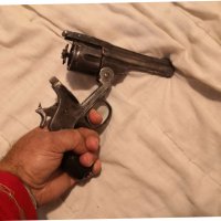 Револвер Смит и Уестън. Колекционерско оръжие, пистолет, снимка 5 - Антикварни и старинни предмети - 38808031