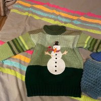 Зимни пуловери детски , снимка 3 - Детски пуловери и жилетки - 35685113