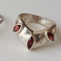 Дамски сребърни пръстени, снимка 3 - Пръстени - 41394002