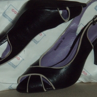 Дамски обувки с висок ток от естествена кожа, снимка 13 - Дамски обувки на ток - 36112979