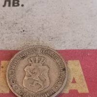 Стара автентична монета 2 и една втора 1888г, снимка 1 - Нумизматика и бонистика - 41840817