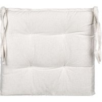 Възглавница за стол, Off White , 40x40см, Бяла, снимка 3 - Възглавници - 41126448