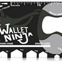 Мулти-инструмент Wallet Ninja 18 в 1 НОВ, снимка 1 - Други - 34376399