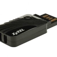 Мрежови адаптер ZyXEL NWD2105 N150, 150 Mbps, Wireless N/G/B, USB адаптер, снимка 3 - Мрежови адаптери - 36035670
