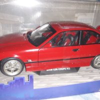 BMW E36 CUOPE M3.Red color. 1.18 SOLIDO.TOP  TOP  TOP  MODEL., снимка 1 - Колекции - 41323814