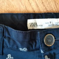 Нови къси панталони Zara 7 год, 122см. , снимка 4 - Детски къси панталони - 41145189