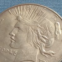 Монета 1 долар 1923г. САЩ РЕПЛИКА на Американския сребърен долар за КОЛЕКЦИЯ 30019, снимка 6 - Нумизматика и бонистика - 42698795