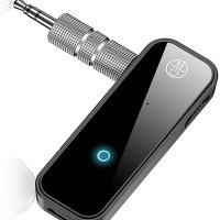 Bluetooth трансмитер YIBECAR, 3,5 мм Bluetooth 5.0 адаптер, 2-в-1 Bluetooth, снимка 1 - Друга електроника - 40314774
