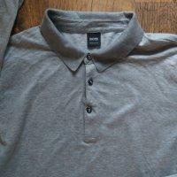 hugo boss mens polo long slieve - страхотна мъжка блуза , снимка 3 - Блузи - 35935707