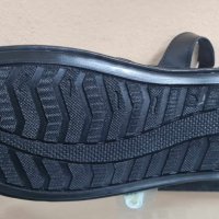 Мъжки сандали черни от естествена кожа българско производство, снимка 3 - Мъжки сандали - 41572805