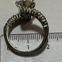 Дамски сребърен пръстен 925, 6,94гр, снимка 4 - Пръстени - 44555187