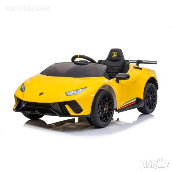 Акумулаторна кола LAMBORGHINI HURACAN ЖЪЛТА с родителски контрол, снимка 1