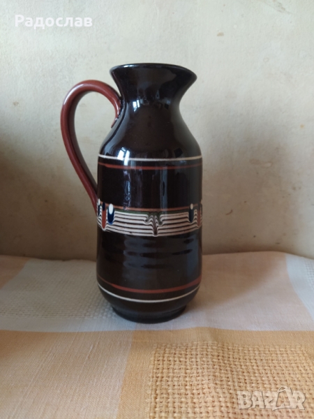 Стара керамична кана, снимка 1