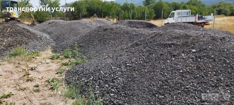 доставка на фрезован асфалт , снимка 1