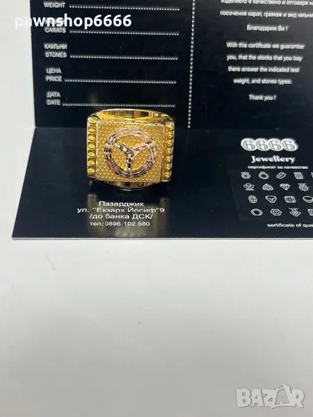 Мъжки златен пръстен 14К, снимка 1