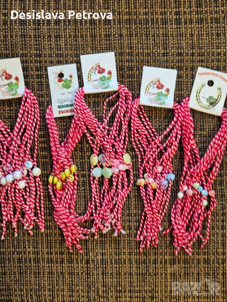 Мартеници на снопчета от по 10бр, снимка 1