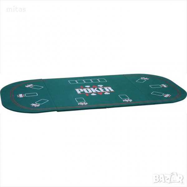 XQ Max, Покер плот за маса, 160см Х 80см, зелена, снимка 1