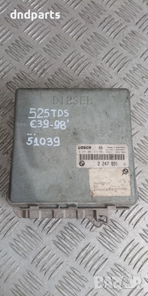 Компютър BMW E39 525TDS 1998г. 2247891 0281001373, снимка 1
