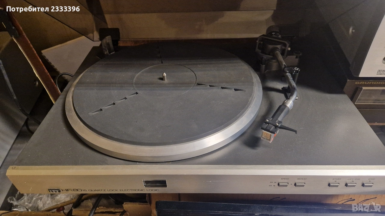 HI FI ГРАМОФОН ITT, снимка 1