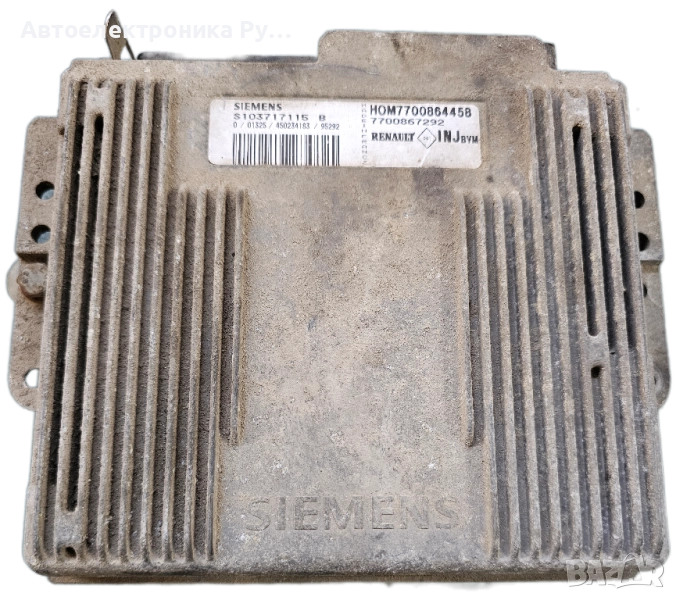 компютър RENAULT LAGUNA 1.8 SIEMENS ,S103717115B, S103717115 B, HOM7700864458 ,7700867292 , снимка 1