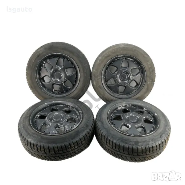 Алуминиеви джанти 4х100/4х110 с гуми R15 Toyota Corolla 2001-2006 ID: 135668, снимка 1