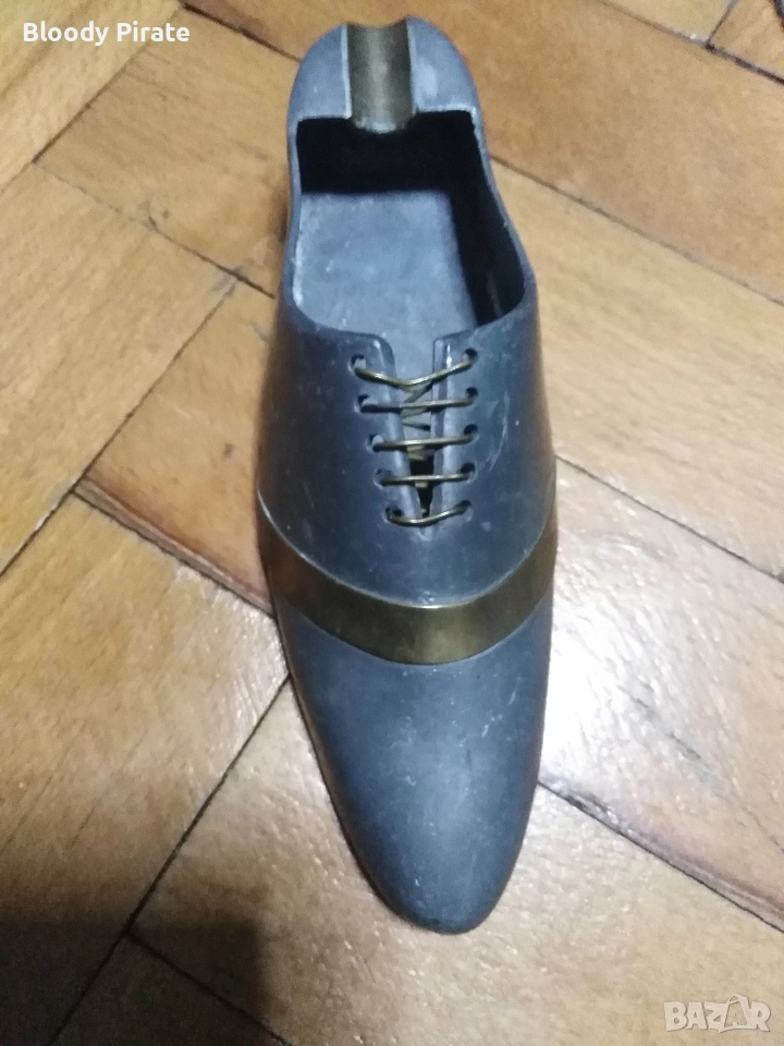 старинна обувка пепелник , снимка 1