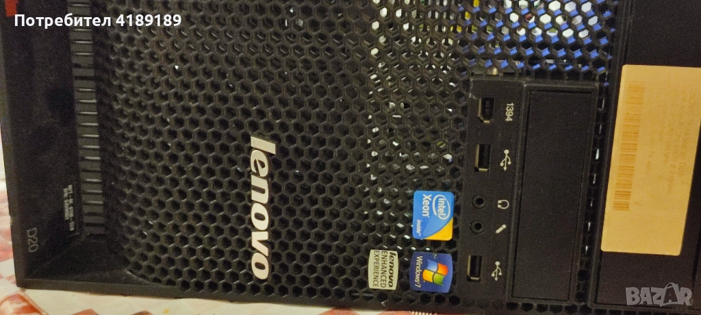 lenovo d20 i5 6400 ,16ram gtx 1660, снимка 1