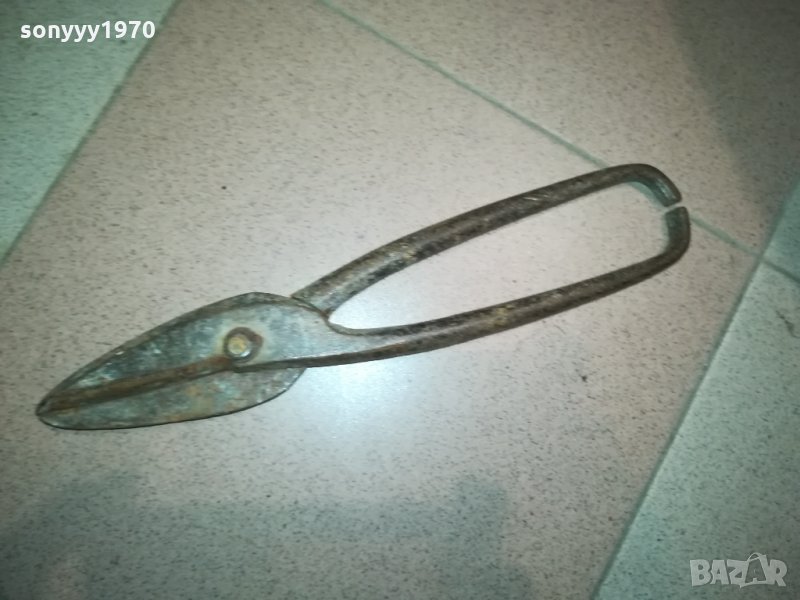 СТАРА НОЖИЦА ЗА ЛАМАРИНА 2102221542, снимка 1