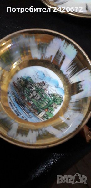 Двоен сет с позлата, снимка 1