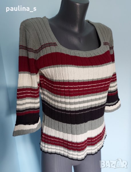 Дамска еластична блуза тип пуловер "Greenvillage" / голям размер , снимка 1