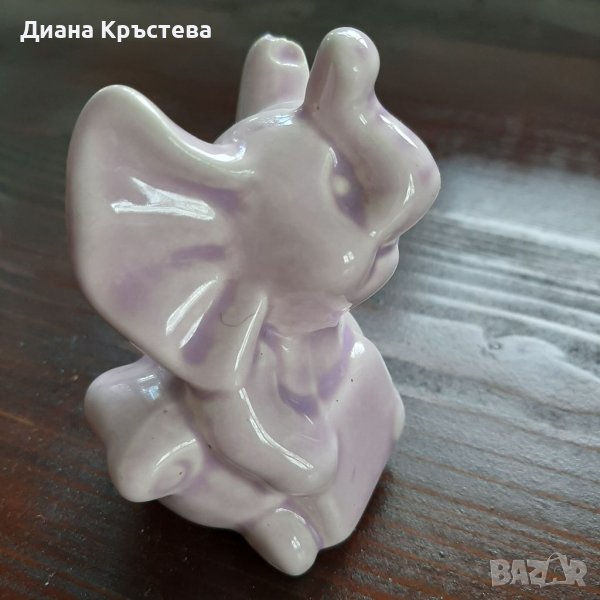 Порцеланова фигурка слонче и др., снимка 1