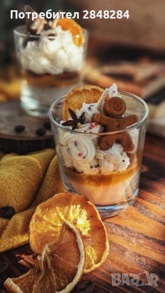 Коледни ароматни свещи, снимка 1