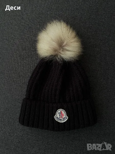 Плетена шапка Moncler, снимка 1