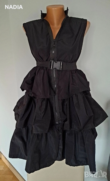 Рокля на STELA и кожен гащеризон, снимка 1