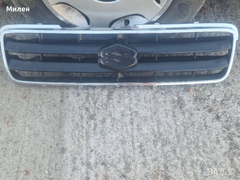 Декоративна Решетка Пред Радиатора За Suzuki Vagon R+ 2004 Година Сузуки Вагон, снимка 1