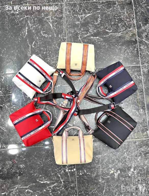 Tommy hilfiger Дамска Чанта Томи Хилфигер - Налични Различни Цветове Код SK124, снимка 1