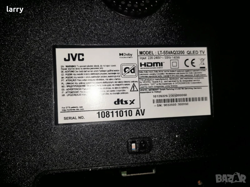 Телевизор JVC-LT-55VAQ3200 на части, снимка 1