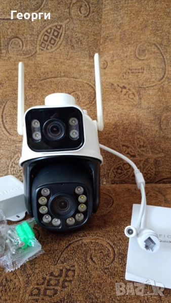 Видеокамера с два обектива - UHD, снимка 1