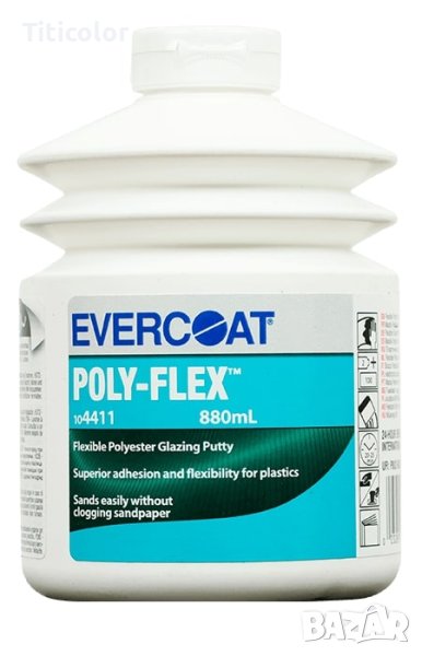 EVERCOAT 4411 Полиестерен кит Poly Flex /сив/ – 0.880л, снимка 1