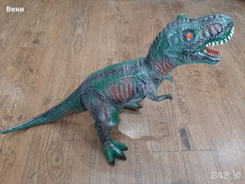 Реалистична играчка динозавър със звуци, снимка 1