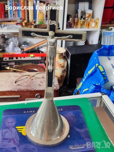 Настолен кръст, снимка 1