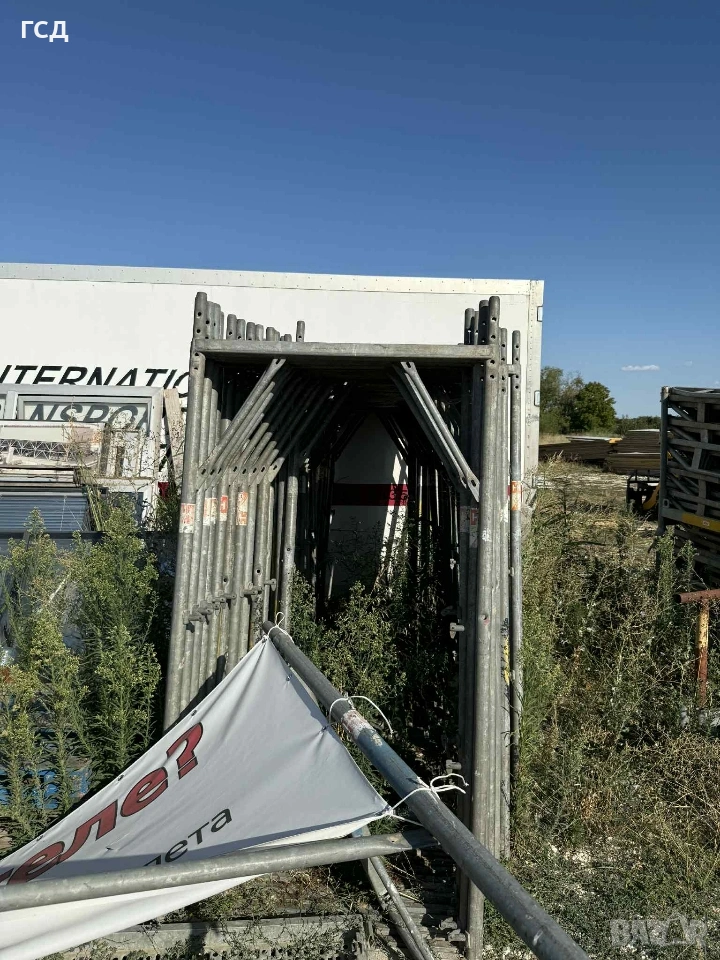 Ново поцинковано рамково скеле 1000кв. , снимка 1