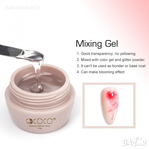 НОВО! МИКСИРАЩ ГЕЛ ЗА ДЕКОРАЦИИ - 15 МЛ, снимка 1