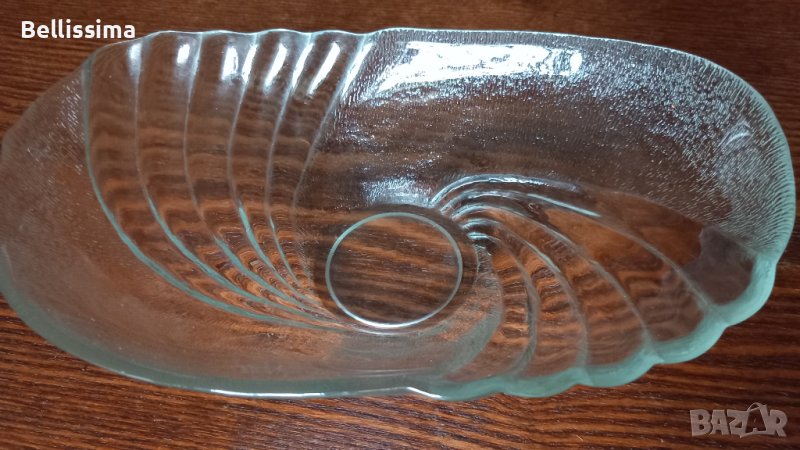 Винтидж чинийка от стъкло, снимка 1